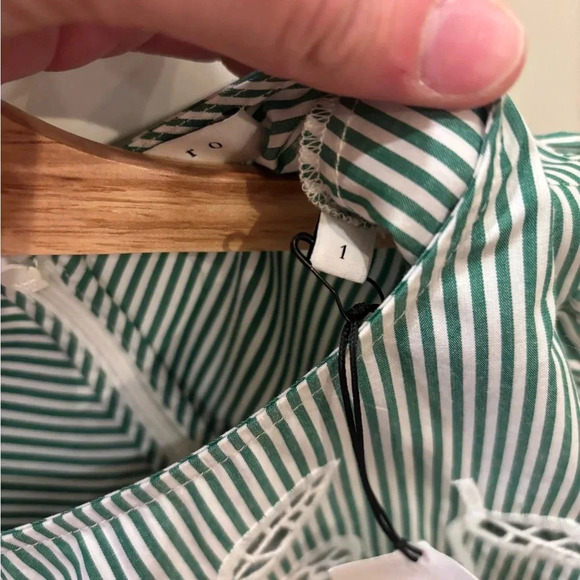 Sandro Ruiz Striped Top NWT - Picture 3 of 8